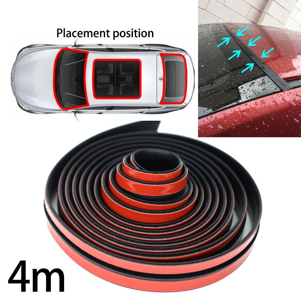 4m Window Edge Windshield Roof Rubber Sealing Strip Trim For BMW E90 E46 E60 F10 F30 E39 E36 F20 X5