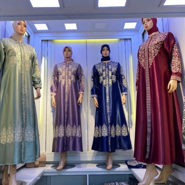 Gamis Bordir Pintu Aceh Terbaru