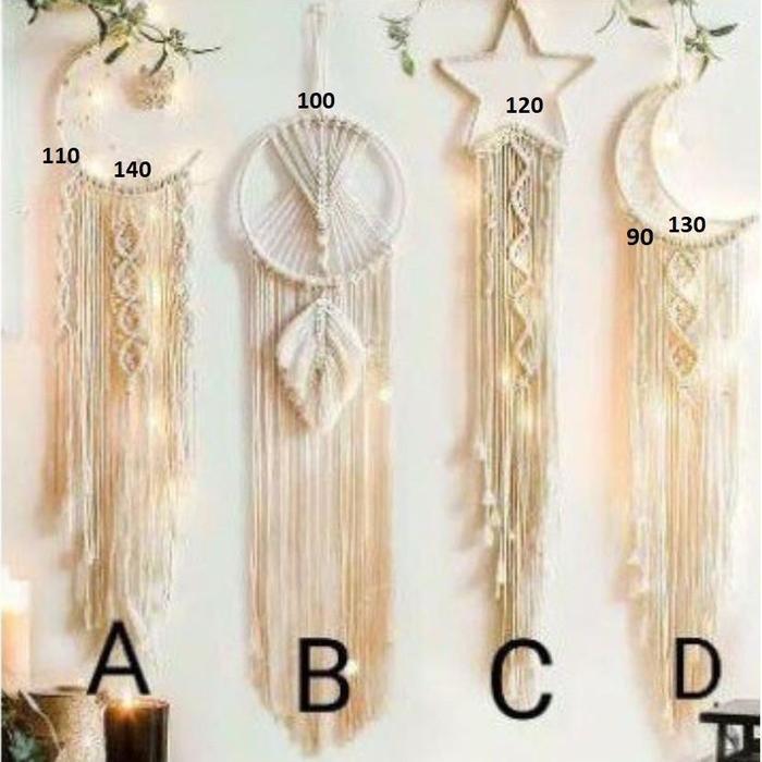 dream catcher HIASAN DINDING DEKORASI Macrame