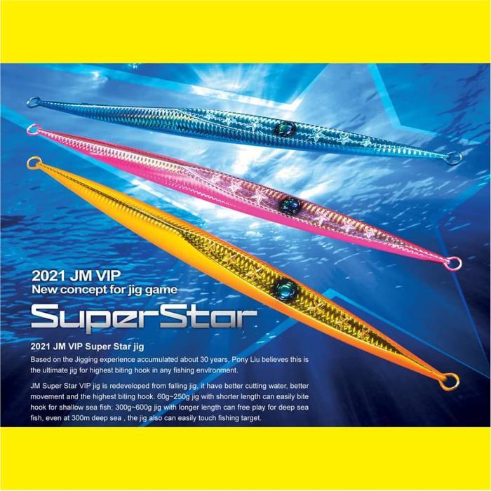 JM VIP 500gr Super Star 2021 Metal Jig Original Jigging Master