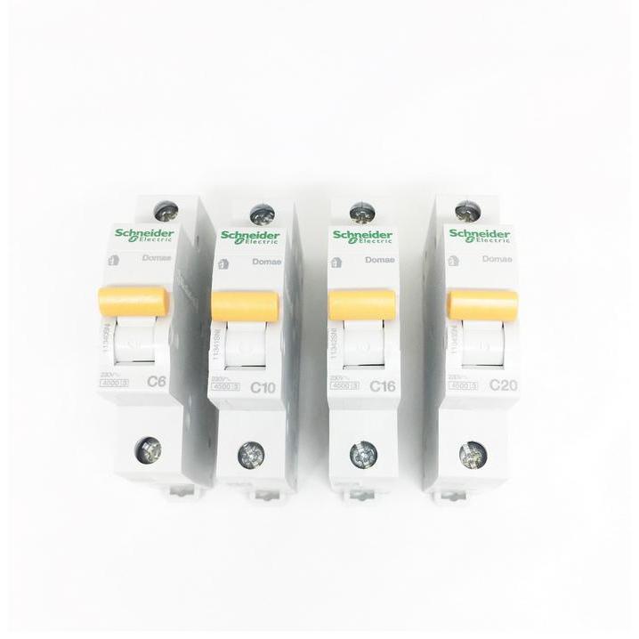 Rekomendasi Terbaik Schneider Mcb Domae 1 Phase 6A / 10A / 16A / 20A