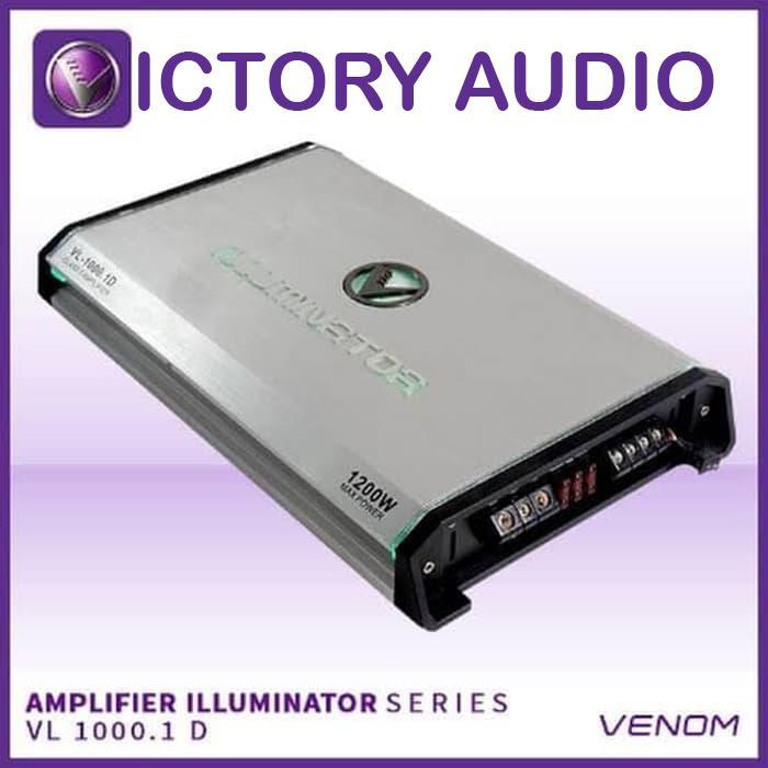 Power Monoblock Venom Illuminator VL-1000.1D Original By Venom Audio