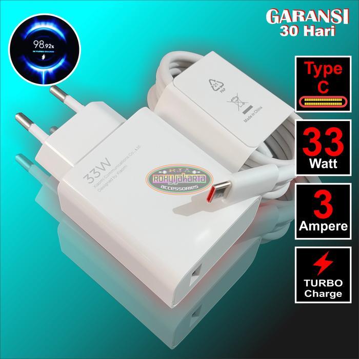 Stok Baru Charger xiaomi Foco M5 turbo 33 watt Original 100%