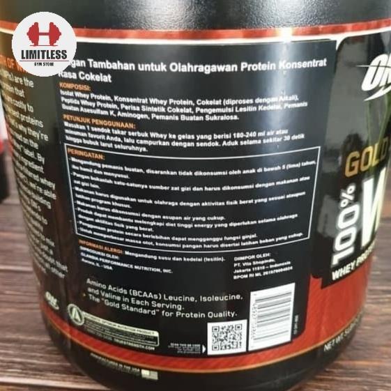 Promo On Whey Gold Standard 5 Lb - Susu Protein Untuk Fitness Gym Berkualitas