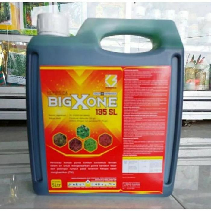 BIGXONE 5 LITER, AMCOQUAT 5 LITER OBAT RUMPUT , PUAT 135 SL