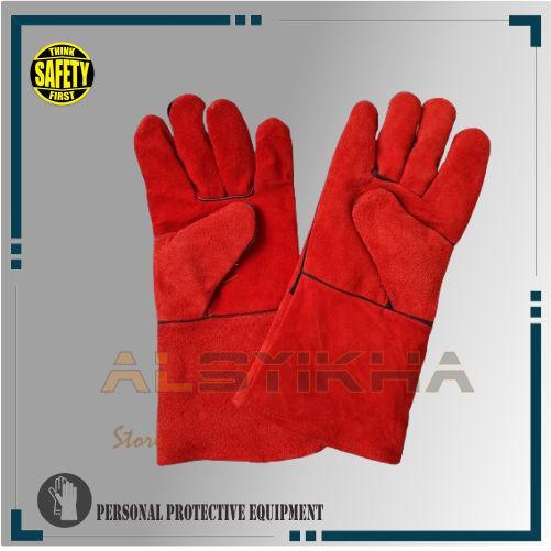 Sarung Tangan Las Kulit Leather Welding Glove 14 inch