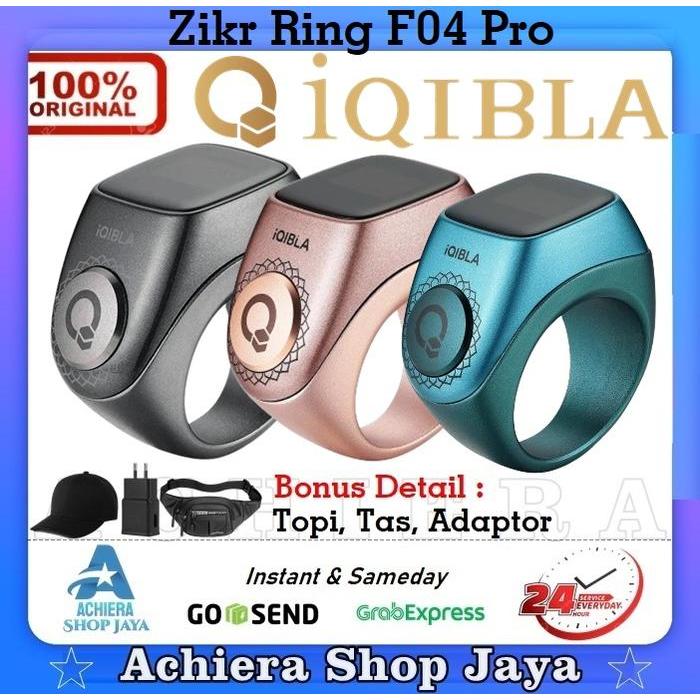 IQIBLA Zikr Ring Flex F04 Pro Smart Ring Tasbeh Digital Zikir F04 Pro