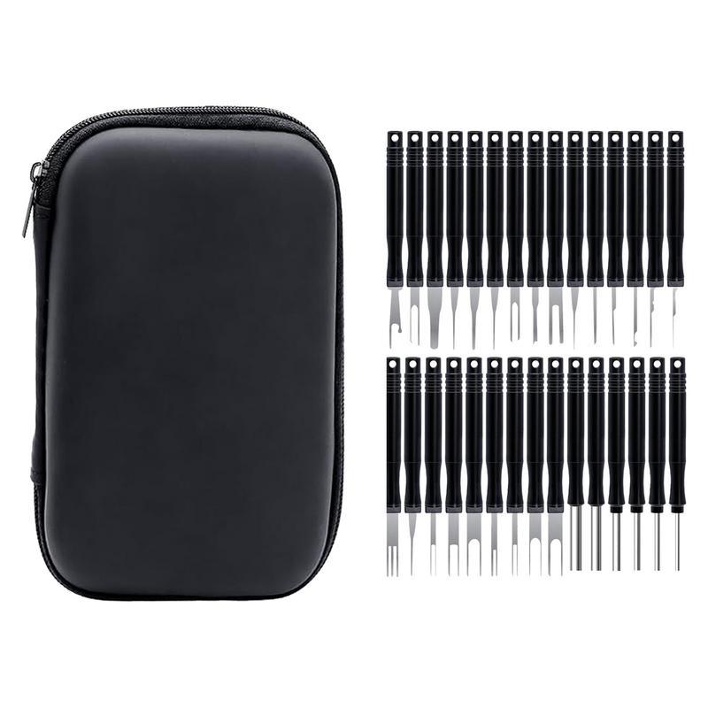 Terminal Removal Tool Kit Electrical Wiring Crimp Connector Pin Extractor Kit Key Wire Plug Repair r