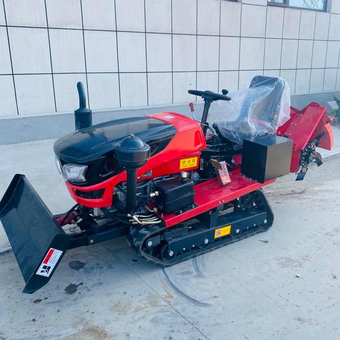Agricultural Machinery - Mini 50hp Tracked Cultivator - Hand Held Tractor, Rice Tractor, Rotary Till