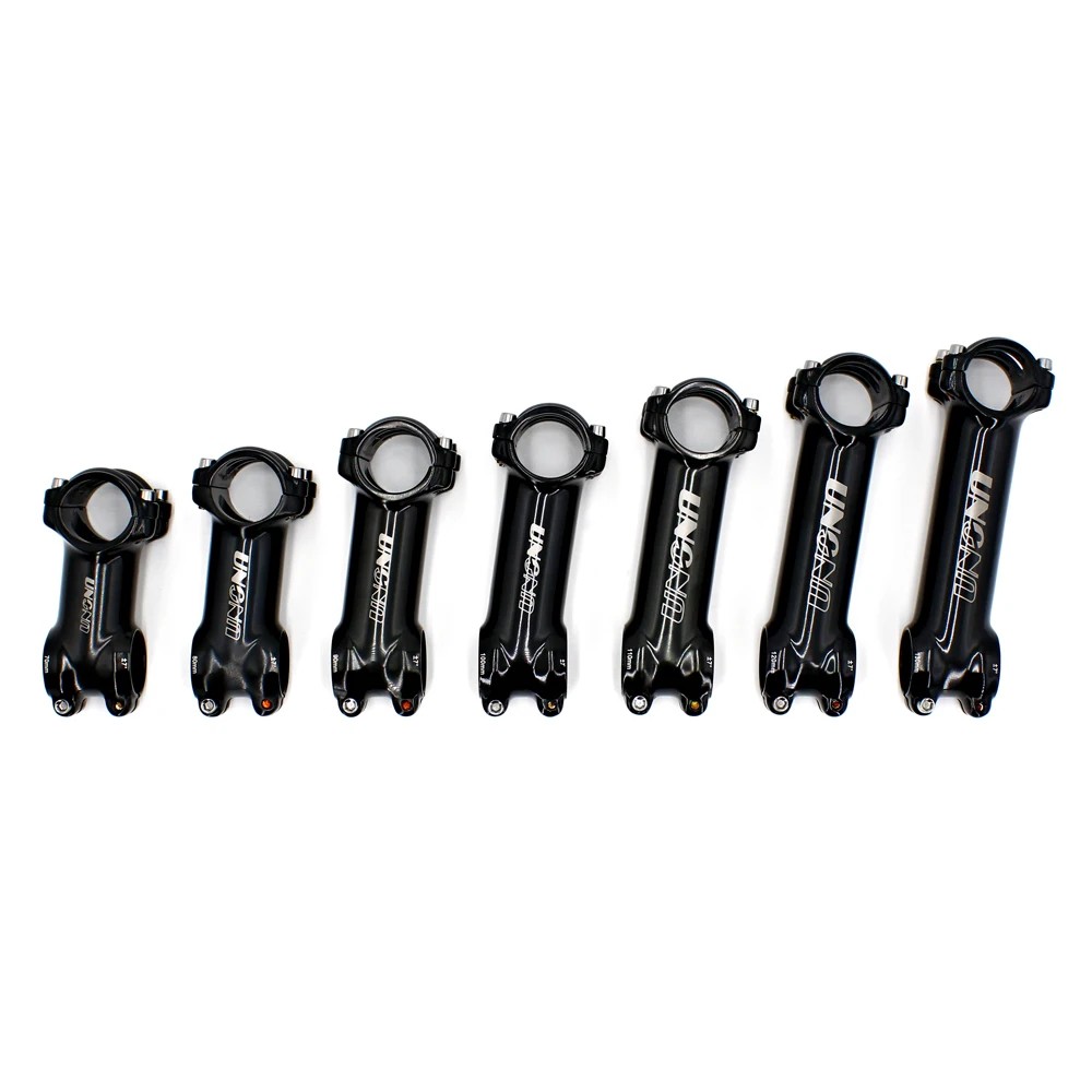 Kalloy Stem UNO MTB Mountain Bike Stem 7 degree Aluminium Glossy Black Road Bicycle Stems