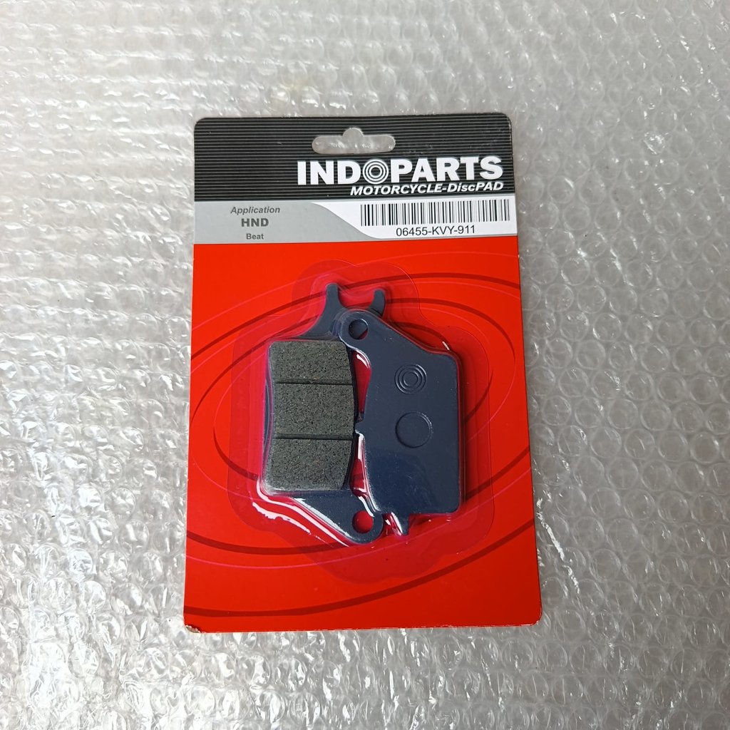 Kampas Rem Disk Pad Beat Old INDOPART 06455-KVY-911 Bz0108
