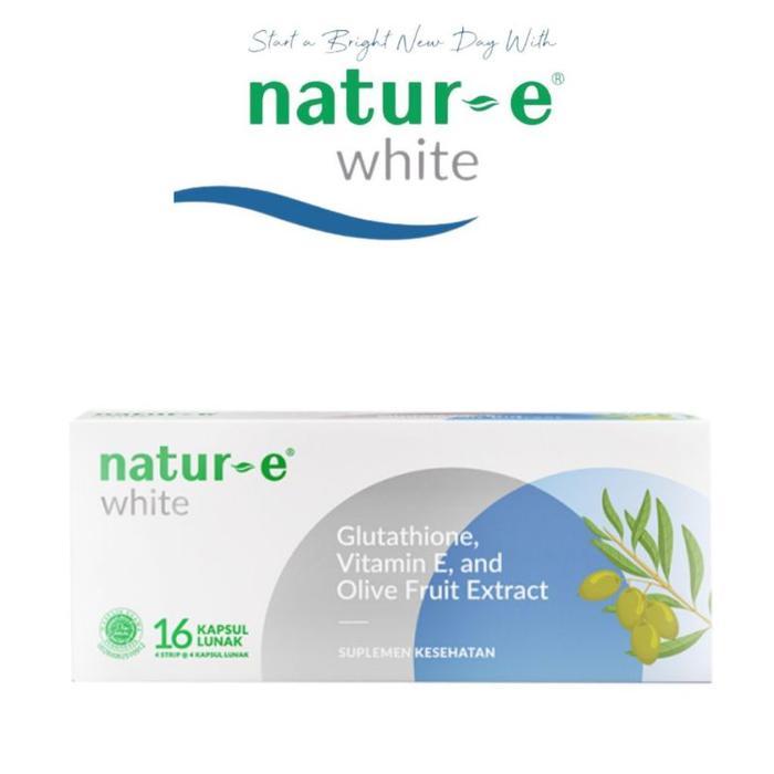 Natur-E White 16 Kapsul Suplemen Kecantikan Kulit Mencerahkan