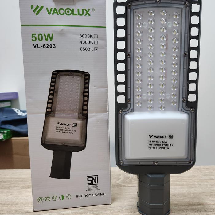 Vacolux Lampu Jalan Pju Led 50W 100W / Kap Pju Led 50 Watt 100 Watt