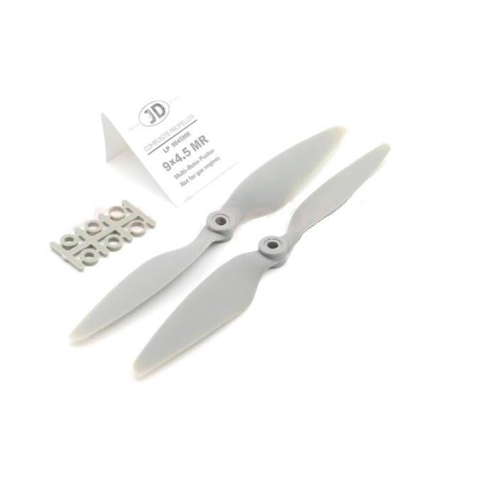 1Pasang Propeler Propeller 9045 9x45 Pusher CW CCW Airplane Drone JD