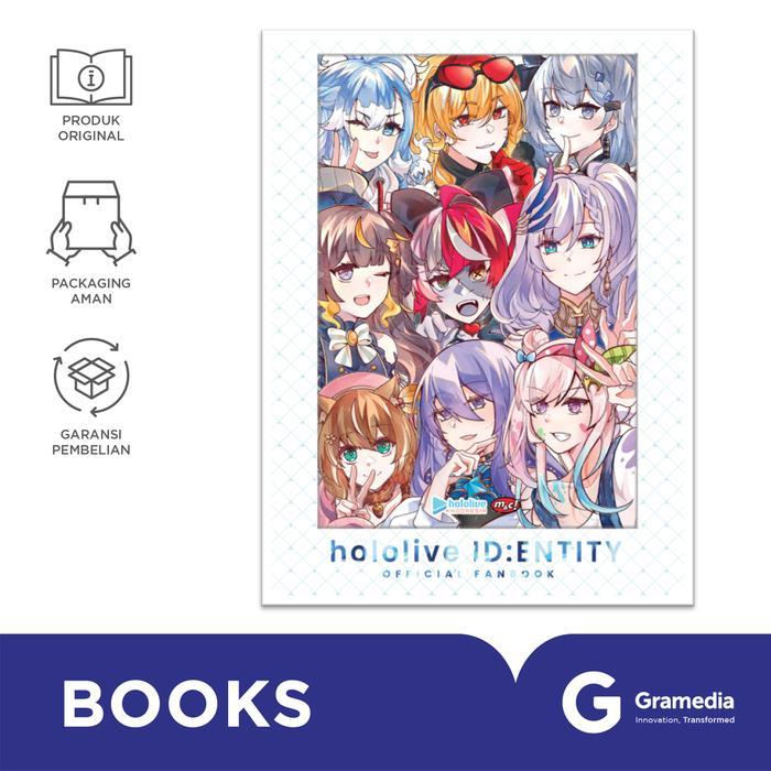 Buku Hololive Id Entity Official Fanbook