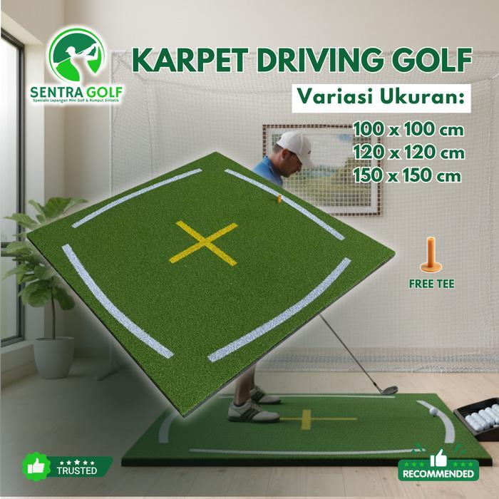 Karpet Driving Golf Garis Bantu - Matras Golf Helipad