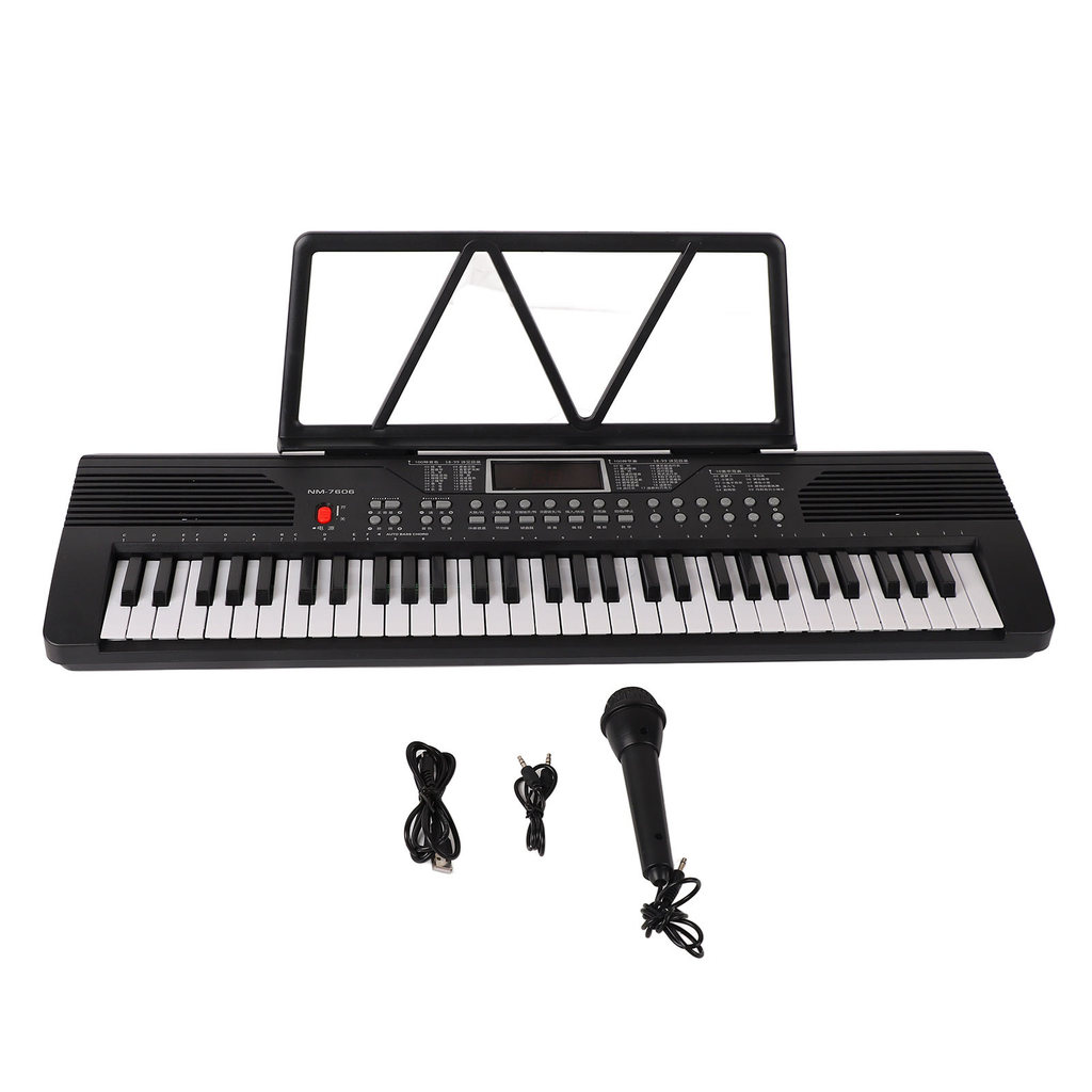 61 Key Piano Electric Keyboard Piano 61 Key Noise Reduction Clear Sound Professional Electric Piano