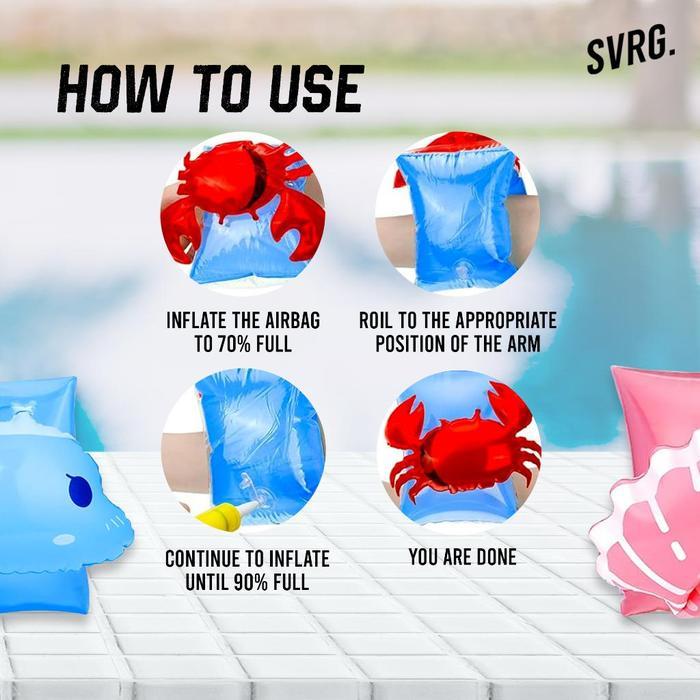 Svrg Arm Floaties - Pelampung Tangan Anak