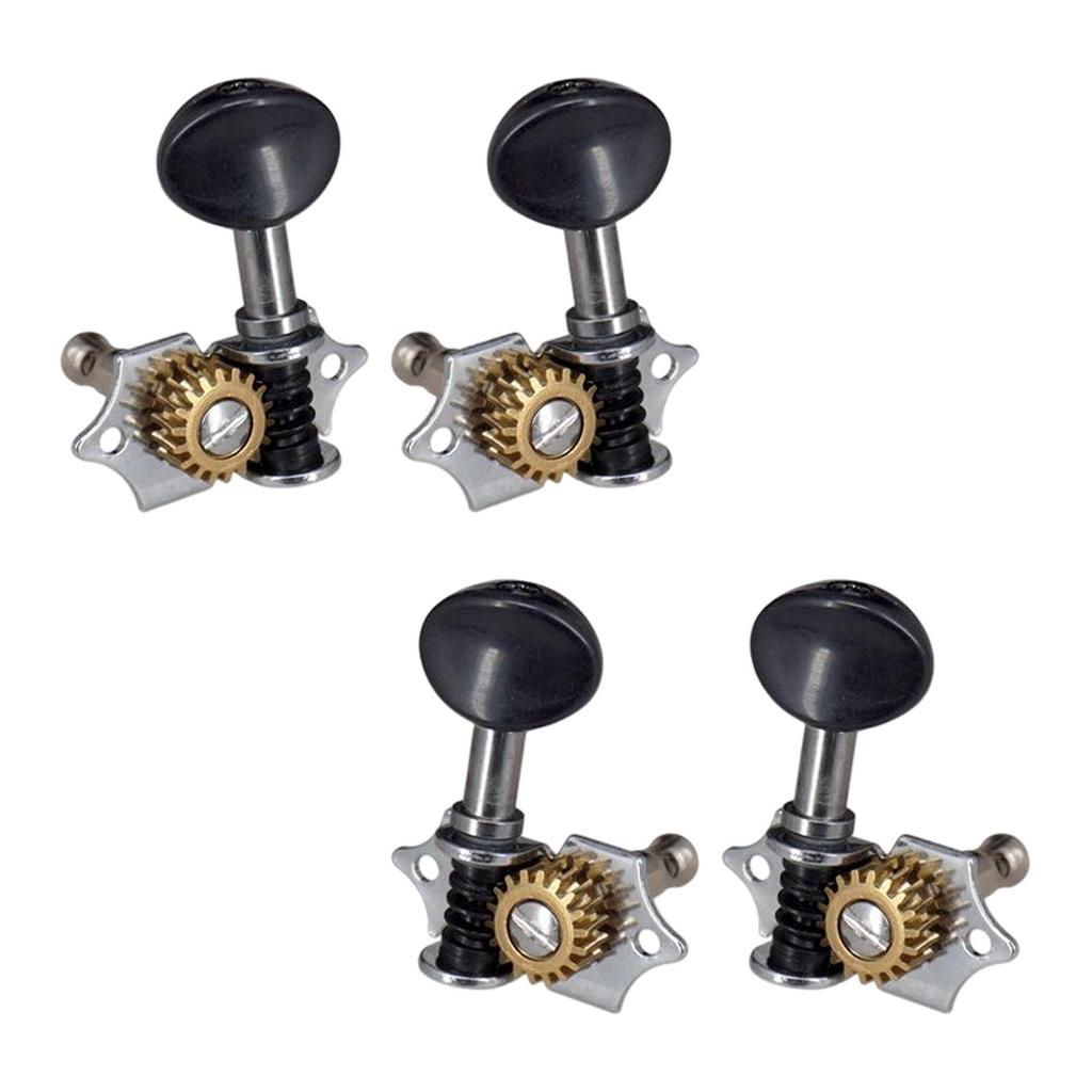 4x 1:18 Ukulele Tuning Pegs Instrument Supplies Replaces 2R2L machine Heads