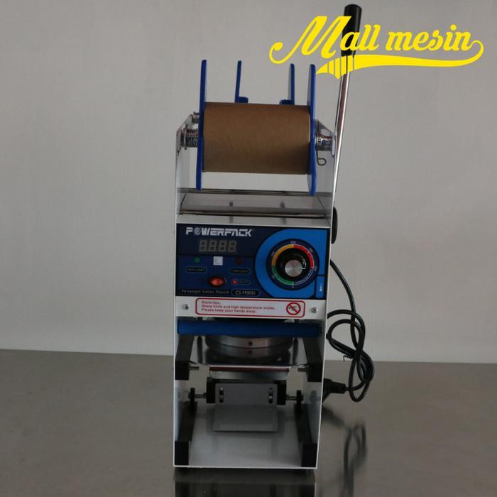 MESIN CUP SEALER MANUAL POWERPACK CS M868I / MESIN PRESS CUP PLASTIK