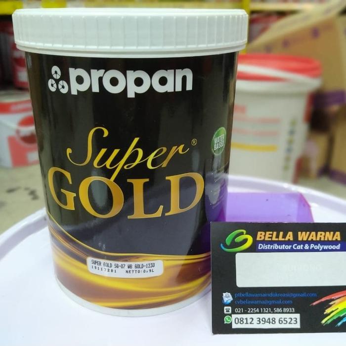 cat emas waterbase propan super gold 0,9lt