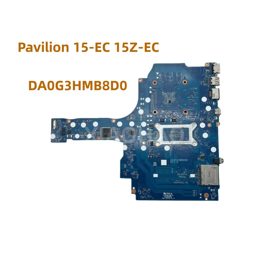 DA0G3HMB8D0 For HP Pavilion 15-EC 15Z-EC Laptop Motherboard GPU: GTX1050 3GB CPU: R5-3500H