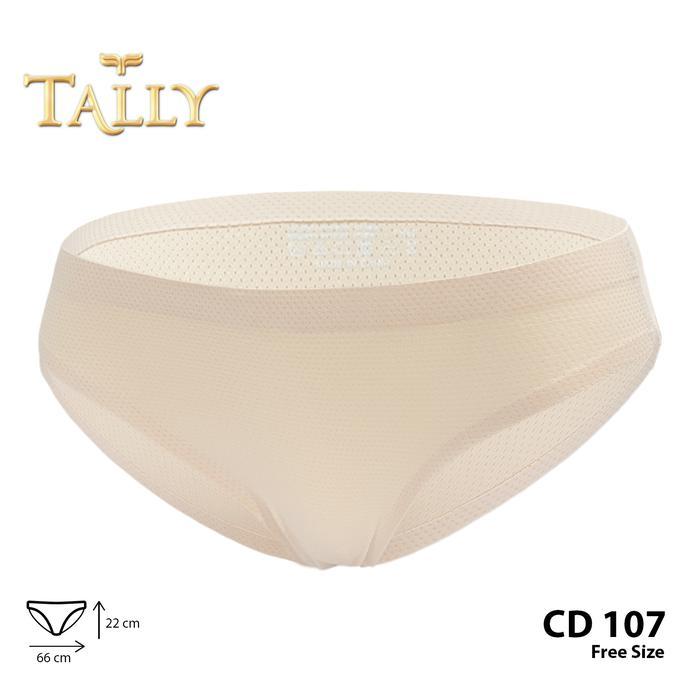 Sorella - Cd 107 Celana Dalam Wanita Bahan Nilon Seamless Pori Fit To L - Xl Cd Wanita Tanpa Jahitan