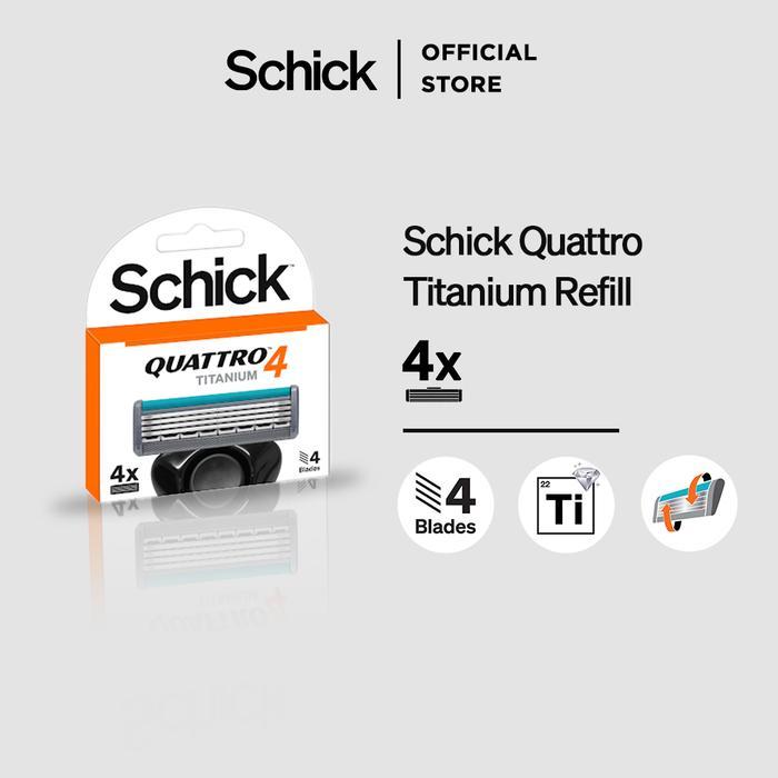 Schick Alat Cukur Quattro Titanium Refill