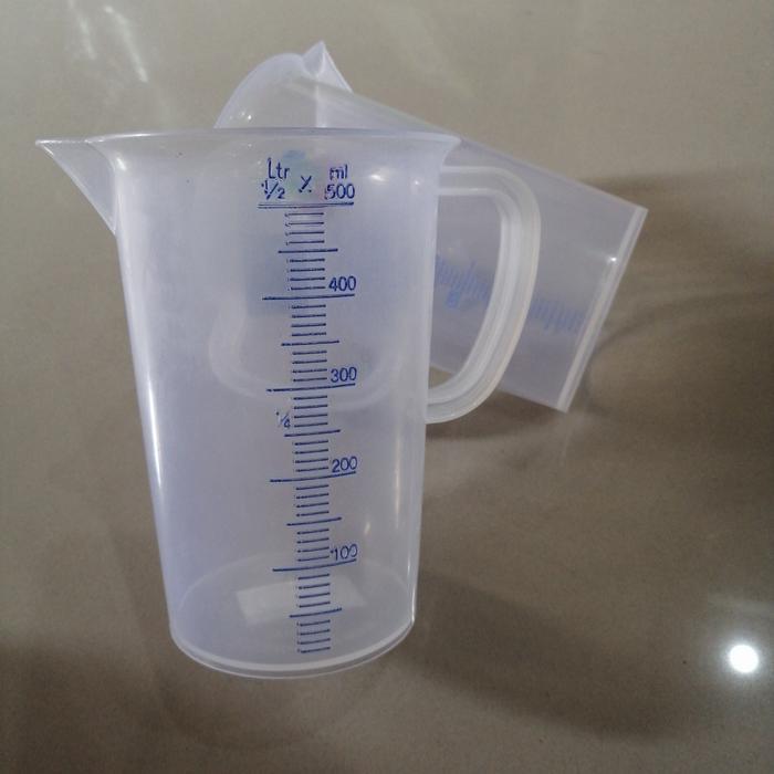 Gelas Takaran Air 500Ml/Teko Takaran Air 500Ml Green Leaf Co