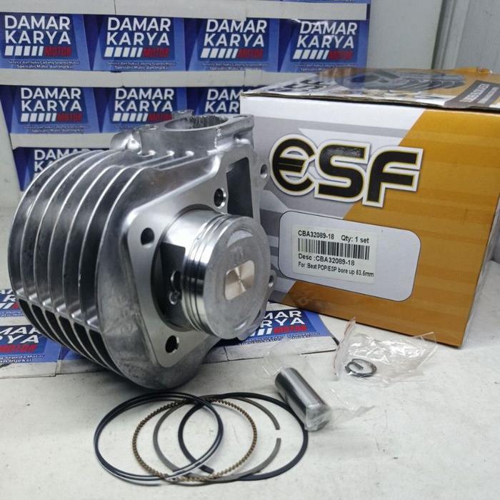 BLOK SEHER BORE UP BEAT ESP 53.5 MM (MENJADI 125 CC) AMAN BUAT HARIAN