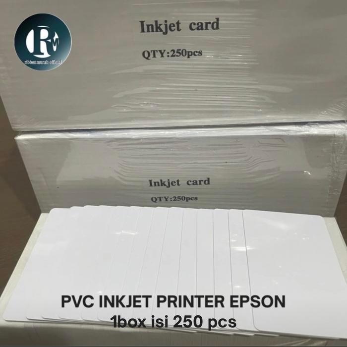 Kartu pvc inkjet/pvc id card inkjet/pvc inkjet epson/pvc inkjet polos/pvc inkjet kualitas