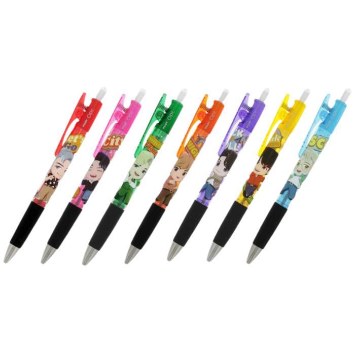 Pilot Opt BTS TinyTan Ballpoint Oil Ink Pen 0.7mm Limited Edition