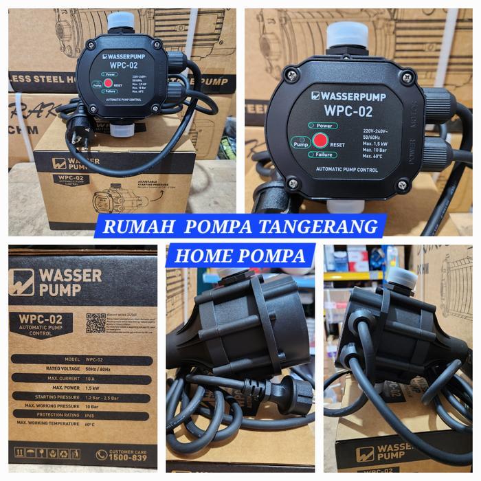 AUTOMATIC PUMP CONTROL WASSER WPC 02 OTOMATIS POMPA AIR APC WASSER WPC 02 AUTOMATIC PRESSURE CONTROL