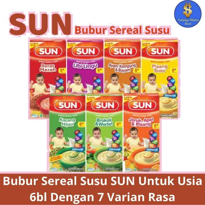 Bubur Cereal Bayi Sun 6 Bulan Ke Atas All Variant-Sun Bubur Cereal
