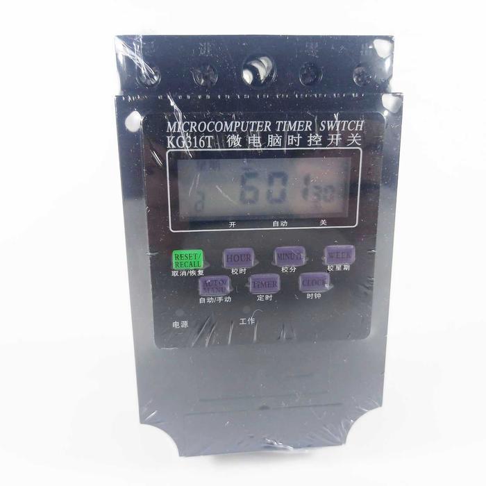 MCB Timer Digital Otomatis CHINT Panel Lampu Otomatis 30 A 220 V