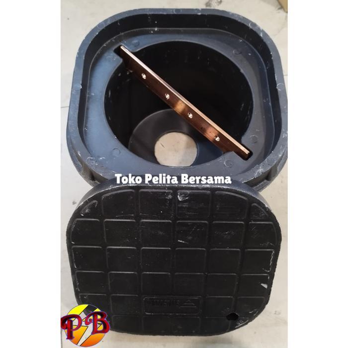 Bak Kontrol Grounding + Busbar / Box Control Grounding Hitam + Busbar