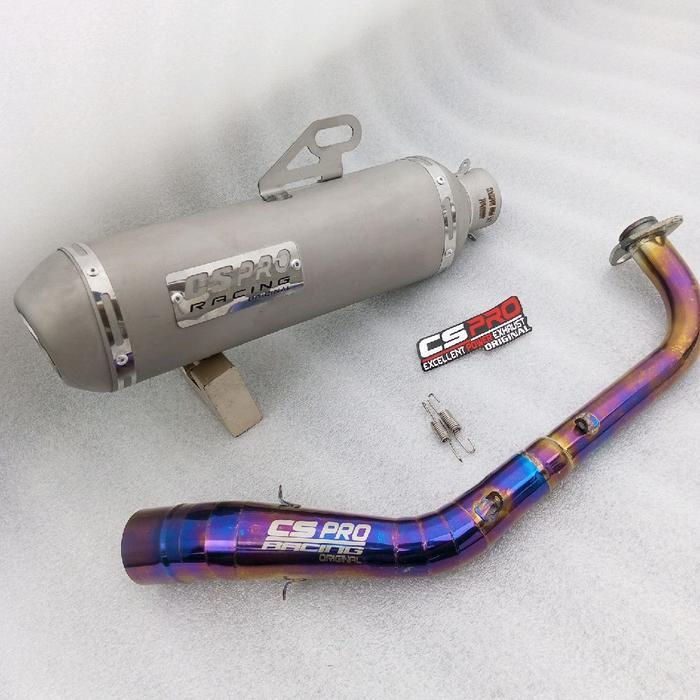 Original Knalpot Racing Cs Pro Aerox 155 Aerox Conected Nmax New Nmax Old Pcx 160 Motorcycle