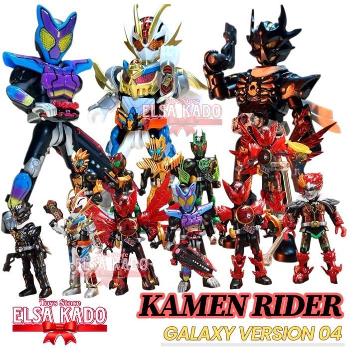 Blokees Kamen Rider Galaxy Version Vol 04 / Gacha Random 1 Pcs Figure Kamen Rider Ooo Tatoba /