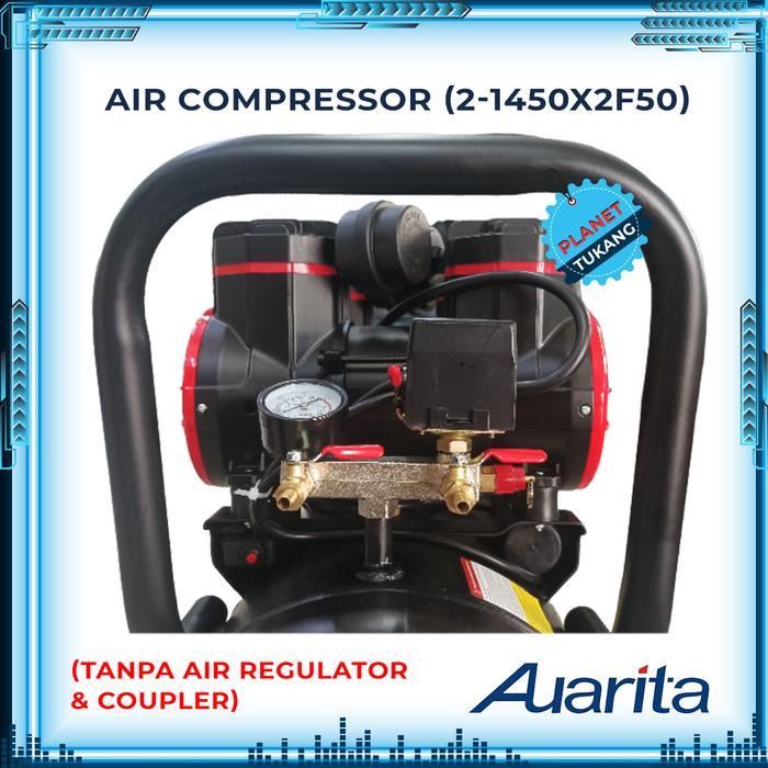 Mesin Kompressor Angin Auarita Silent Oilless Compressor 50liter - Mesin Kompresor