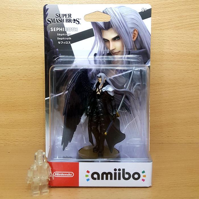 amiibo Sephiroth Figure Collection (Super Smash Bros.) Final Fantasy VII FF FF7 AC SSB #091 AADV