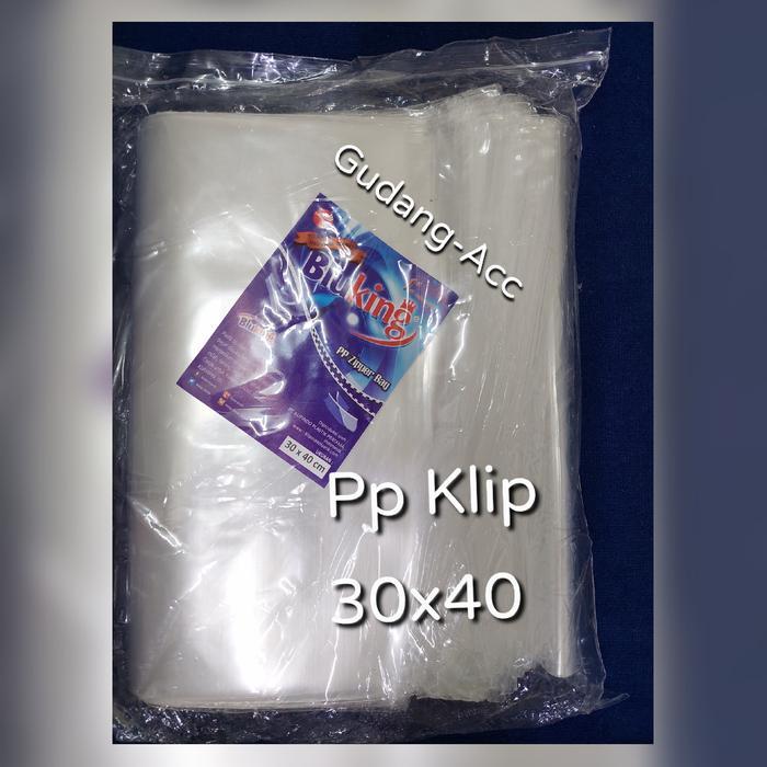 Plastik Klip Pp Bening 30X40 Cm / Plastik Klip Pe 30X40Cm