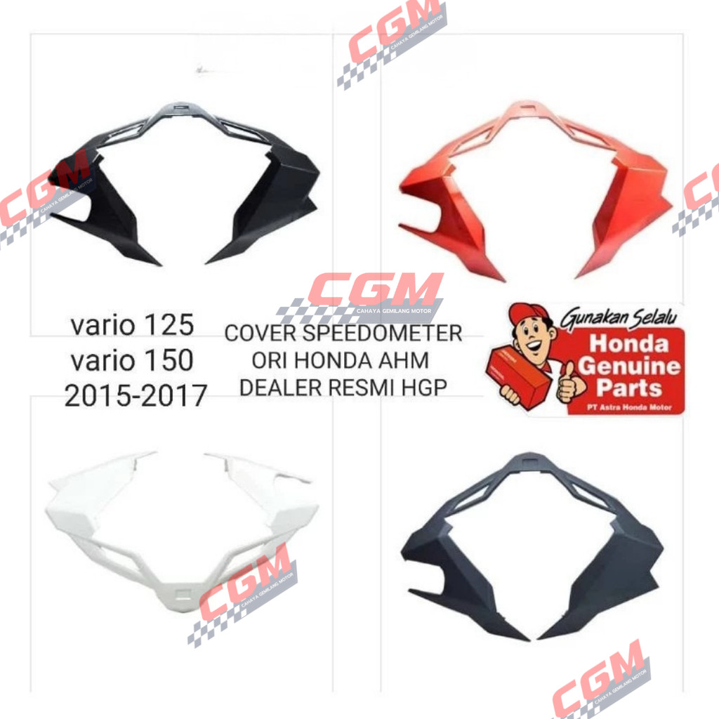 53208-K59-A10MIB Cover speedometer vario 150 old tahun 2015-2017 asli ahm