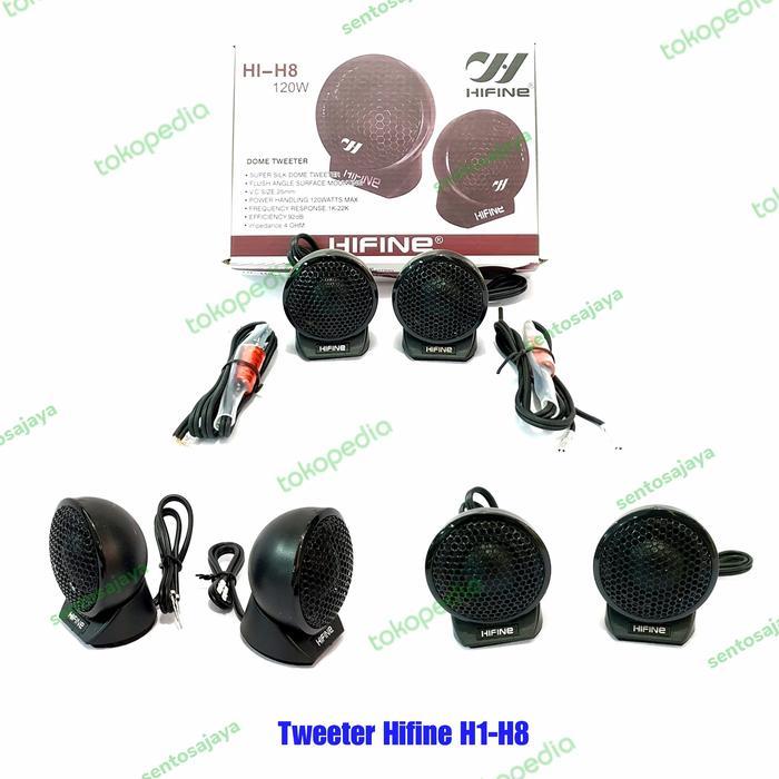 Pilihan Terbaik Tweeter Mobil Hifine H1-H8