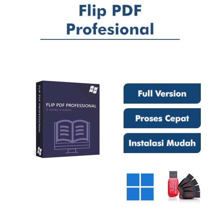 Flip PDF Professional Full Version Software Edit PDF Full Lisensi Lifetime