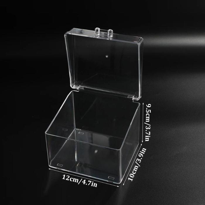 TEMPAT PENYIMPANAN KARTU NAMA BENING AKRILIK/KOTAK PENYIMPANAN KARTU POS/KPOP PHOTOCARD