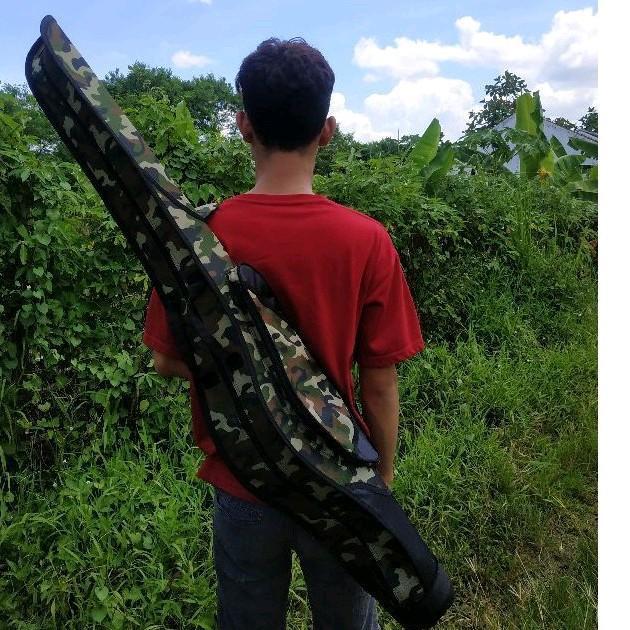 Tas Joran Pancing Hard Case 100 Cm ( Fiber + Mangkuk ) Tas Joran Pancing Galatama Tas Joran Pancing