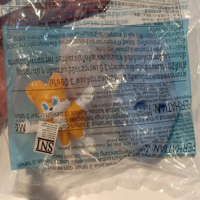 Mcd Sonic 2 Set 4 The Hedgehog Happy Meal Mcdonald Tails Knuckles Amy