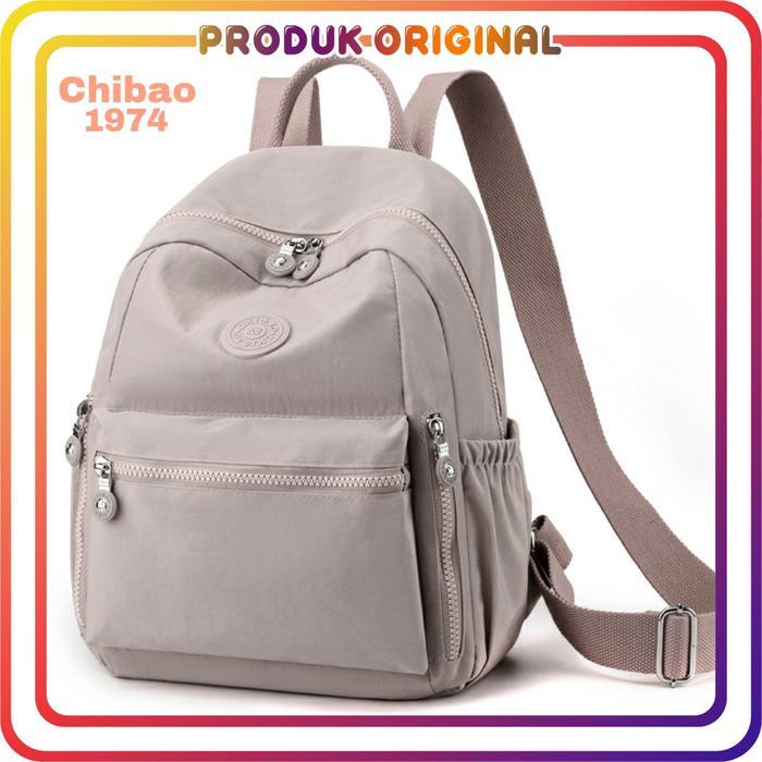 CHIBAO - TAS RANSEL WANITA CHIBAO 1974 POLYESTER WATERPROOF TAS RANSEL WANITA ORIGINAL TAS WANITA