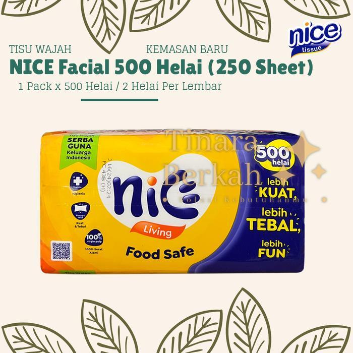 Tisu Wajah Nice 250 Sheet 1 Dus Isi 36 Pack.