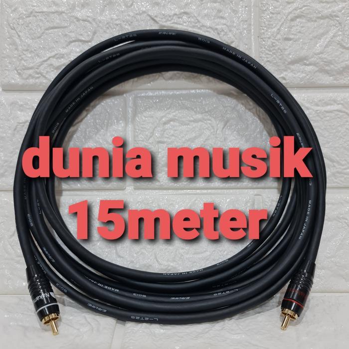 jack rca ke rca / kabel canare + jack rca 2